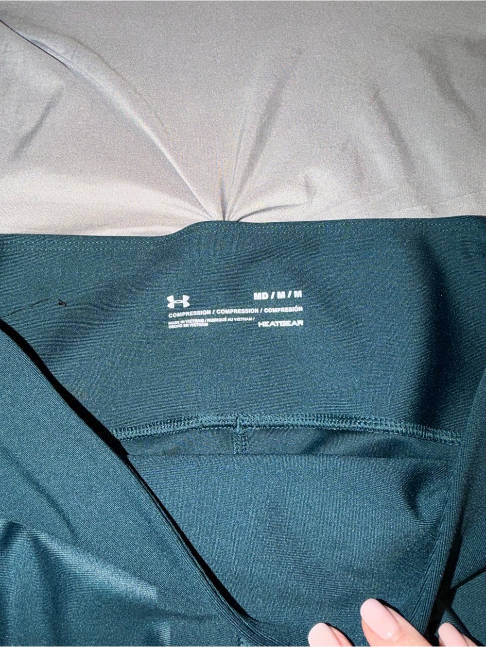 Under Armour Teal Capri Leggings - Picture 6 of 6